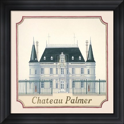 Framed Chateau Palmer Print