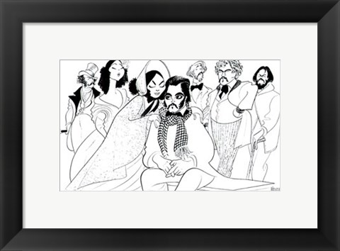 Framed La Boheme Print