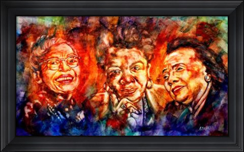 Framed Trailblazers Print
