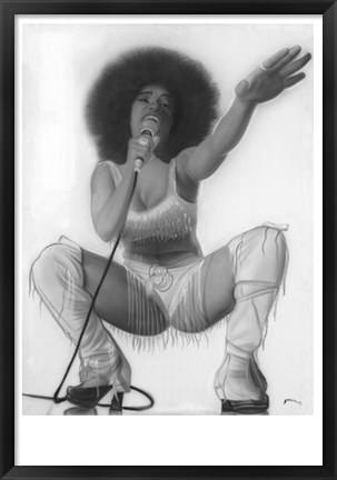 Framed Soul Sister II: The Singer Print
