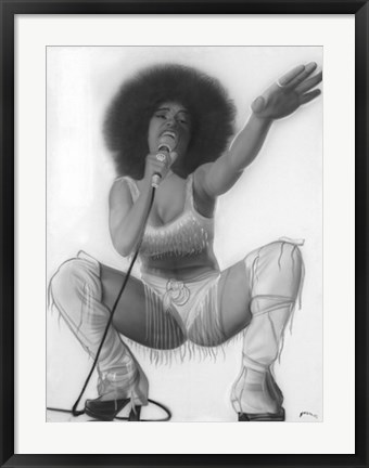 Framed Soul Sister II: The Singer Print