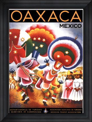 Framed Oaxaca, Mexico Print