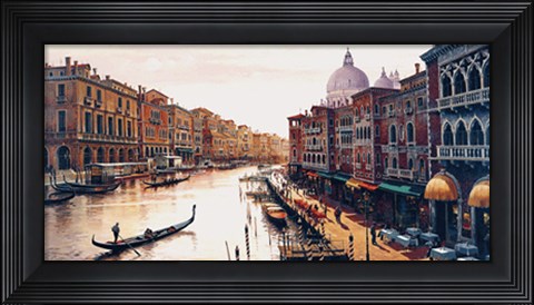 Framed Grand Canal, Venice Print
