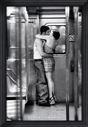 Framed Urban Romance Print