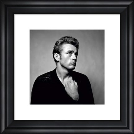 Framed James Dean: Portrait Print