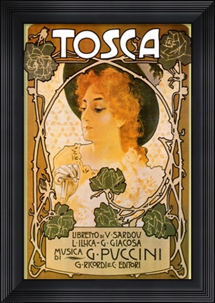 Framed Tosca Print