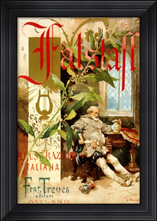 Framed Falstaff Print