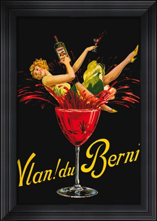 Framed Vlan Du Berni Print