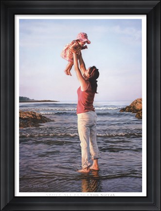 Framed Above All Else Print