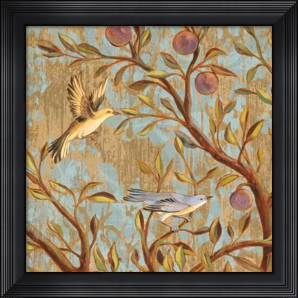 Framed Getting Together I Print