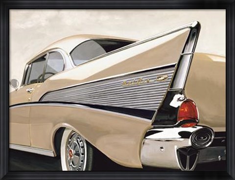 Framed &#39;57 Bel Air Print