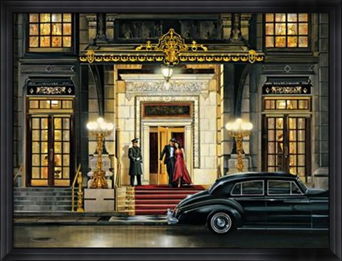 Framed Uptown Night Print