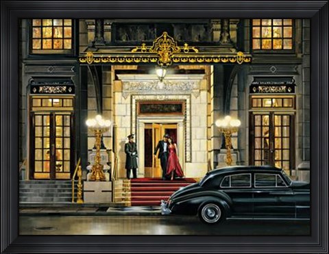 Framed Uptown Night Print
