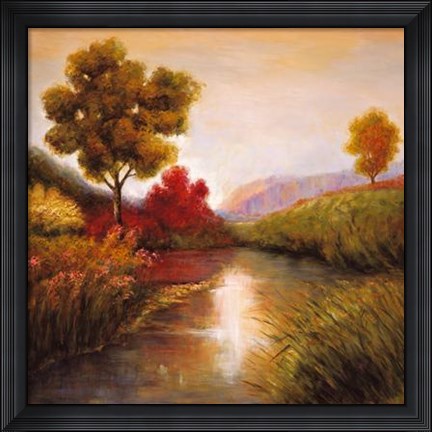 Framed Idyllic I Print