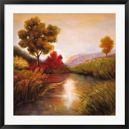 Framed Idyllic I Print