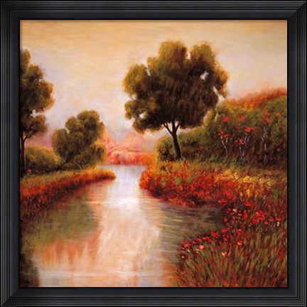 Framed Idyllic II Print