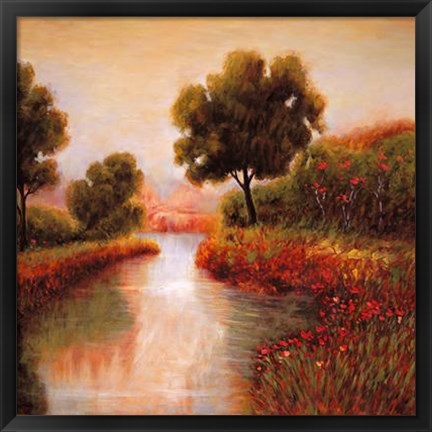 Framed Idyllic II Print
