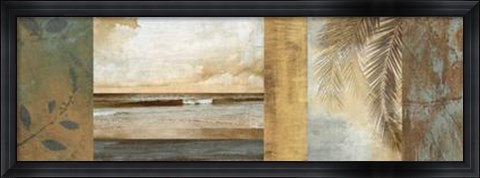 Framed Del Mar II Print