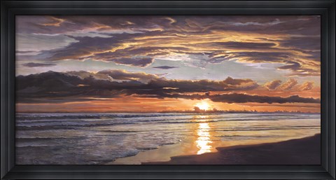Framed Shoreline Splendor Print