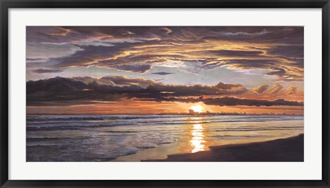 Framed Shoreline Splendor Print