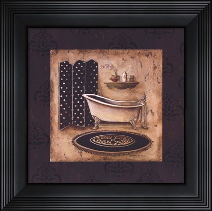 Framed Bath Time I Print