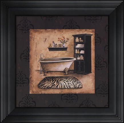 Framed Bath Time II Print