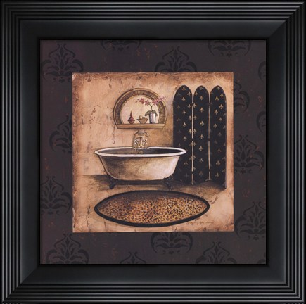 Framed Bath Time IV Print