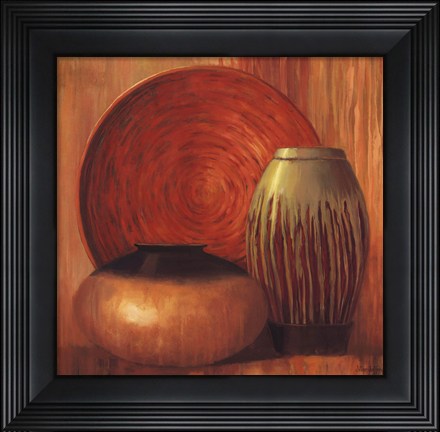 Framed Ceramic Study II - Petite Print