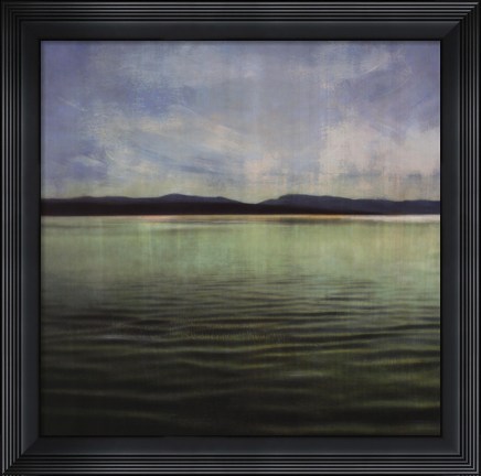 Framed Tranquil Waters I Print