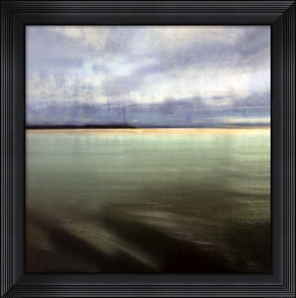 Framed Tranquil Waters II Print