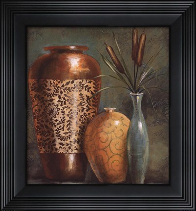Framed Persian Gardens I - Mini Print