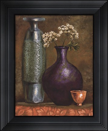 Framed Persian Gardens II - Mini Print