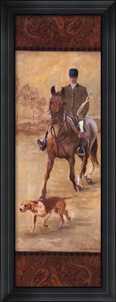 Framed On The Hunt II Print