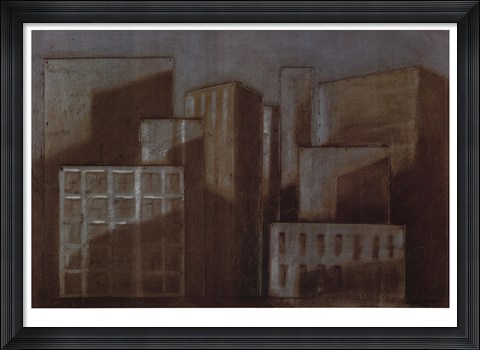 Framed Metro I Print