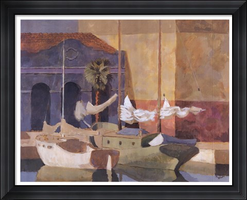 Framed Marbella Print