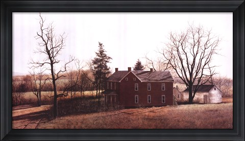 Framed Long Shadows Print
