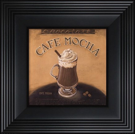 Framed Cafe-Mocha Print