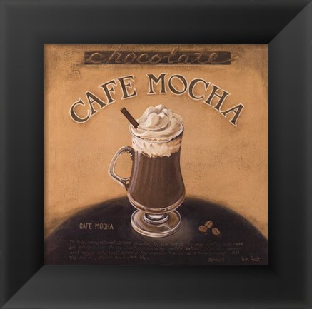 Framed Cafe-Mocha Print