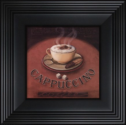 Framed Cappuccino Print