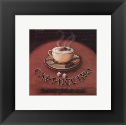 Framed Cappuccino Print