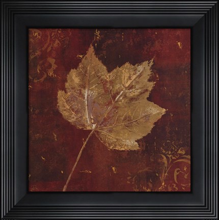 Framed Golden Fall II Print