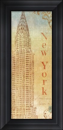Framed Travel Monuments II Print