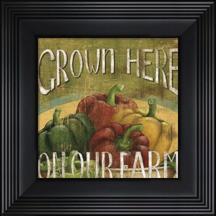 Framed From The Market I Print