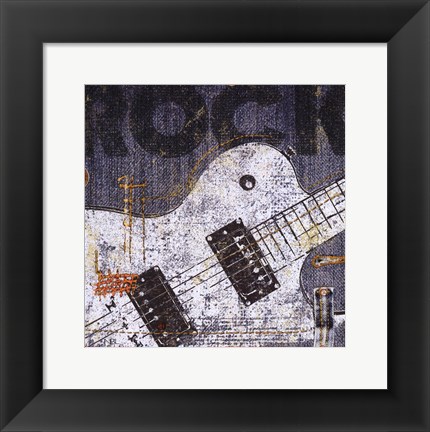 Framed Rock Concert II Print