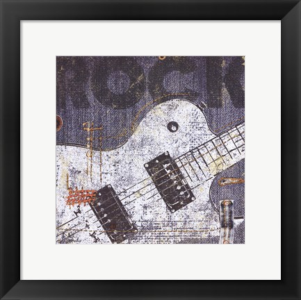 Framed Rock Concert II Print