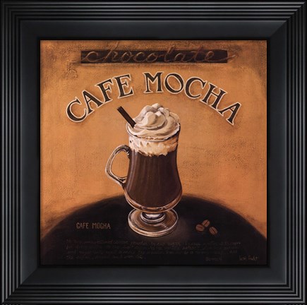 Framed Cafe-Mocha Print