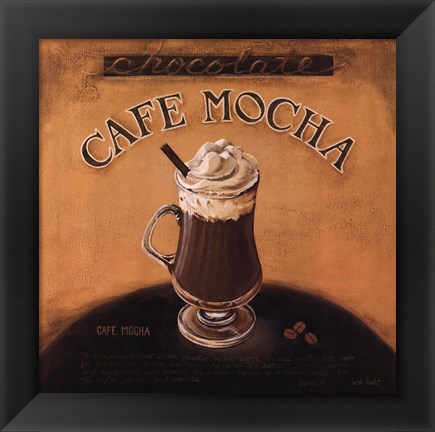 Framed Cafe-Mocha Print