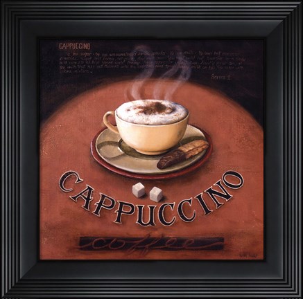 Framed Cappuccino Print