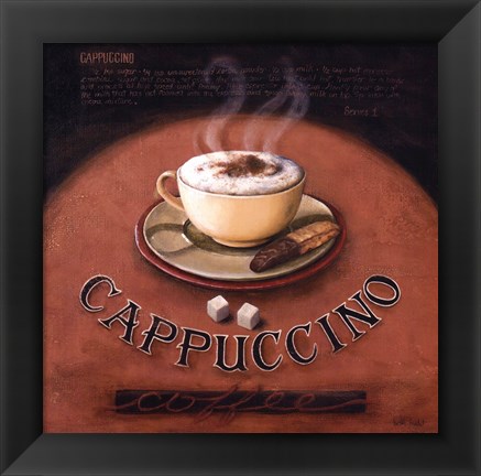 Framed Cappuccino Print