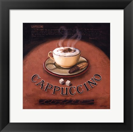 Framed Cappuccino Print